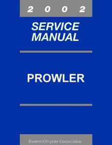 2002 Plymouth Prowler Shop Service Repair Manual Book Engine Drivetrain OEM - Picture 1 of 1