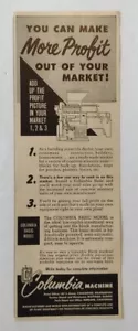 Pubblicità Columbia Machine 1958 Vancouver, Washington - Foto 1 di 1