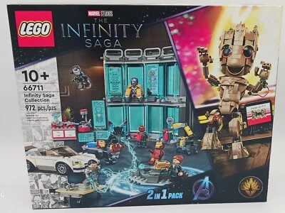 Lego Marvel Super Heroes: Infinity Saga Collection 66711 Nuevo en caja Sellado de fábrica  Foto 1 de 4