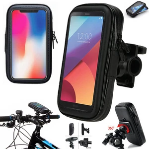 Bike Bicycle Mount Holder Phone Case Bag For LG G5 G6 Q6 K10 K8 K4 K10 2017 2018 - Picture 1 of 3
