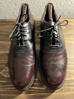 Bostonian Strada Mens Sz 13 Brown Black Leather Dress Shoe 27650 Made In Italy