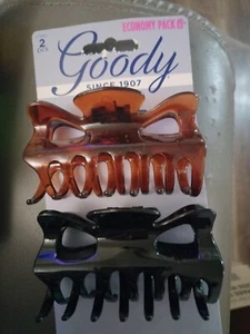 NEW-Lot Of Goody Hair Accessories,Regular Elastics, 2 Jumbo And Set Of Two Clips - Picture 1 of 4