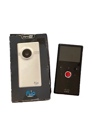 Cisco Mino Hd Flip Video F460 Camcorder Recorder Digital Handheld Camera 4 GB - Image 1 of 4