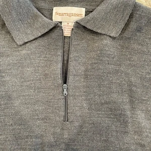 Narragansett Partial Wool, quarter zip pull over.  Great condition - Picture 1 of 3