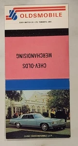 Matchcover Canada Chevrolet Merchadise Sales Oldsmobile - Picture 1 of 2