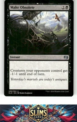 Magic the Gathering MTG Kaladesh Make Obsolete #89 Buy 2 Get 1 - Image 1 of 2
