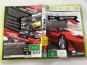 PROJECT GOTHAM RACING 3 (MICROSOFT XBOX 360 GAME, G) - Bild 1 von 3