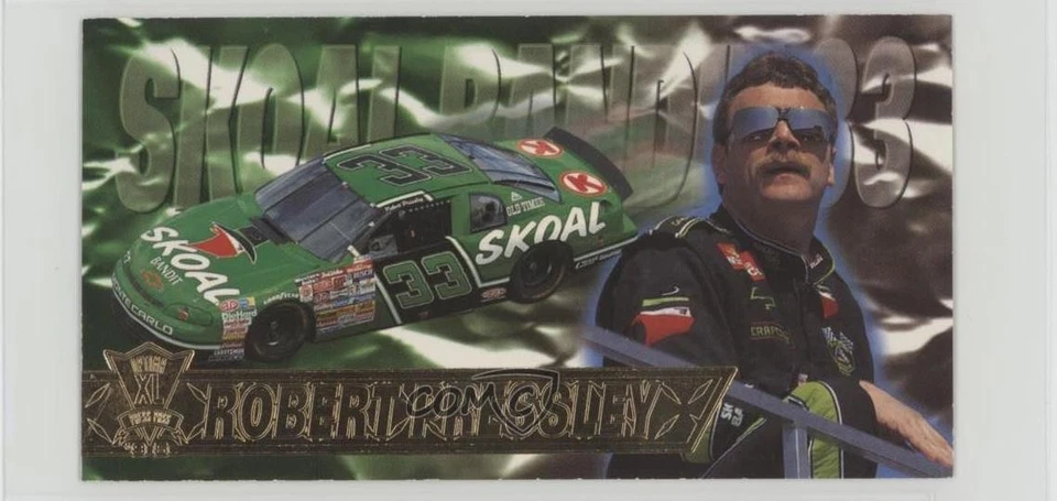 1995 Press Pass Optima XL Robert Pressley #17 - Image 1 of 2