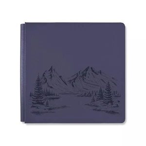 Creative Memories Mountain 12x12 Navy Golden Mica Foiled Album Cover 2025 Ltd Ed - Bild 1 von 4