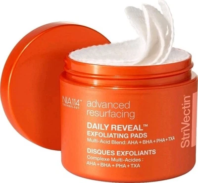 StriVectin Advanced Daily Exfoliating Face Treatment Pads 10 individual Satches - Image 1 of 4