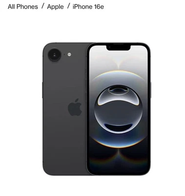 Apple iPhone 16e 128 GB negro Foto 1 de 4