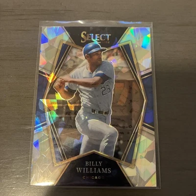 Panini Select - Premier Level Billy Williams Cracked Ice Prizm /25 Chicago Cubs - Image 1 of 2