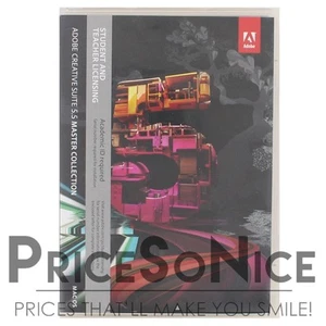 🎓 Adobe CS5.5 Master Collection MAC – Student & Teacher Edition – New/Open Box - Picture 1 of 2