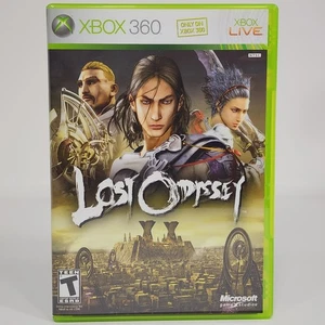 Lost Odyssey (Microsoft Xbox 360, 2008) Complete CIB With Manual 4 Discs - Picture 1 of 8