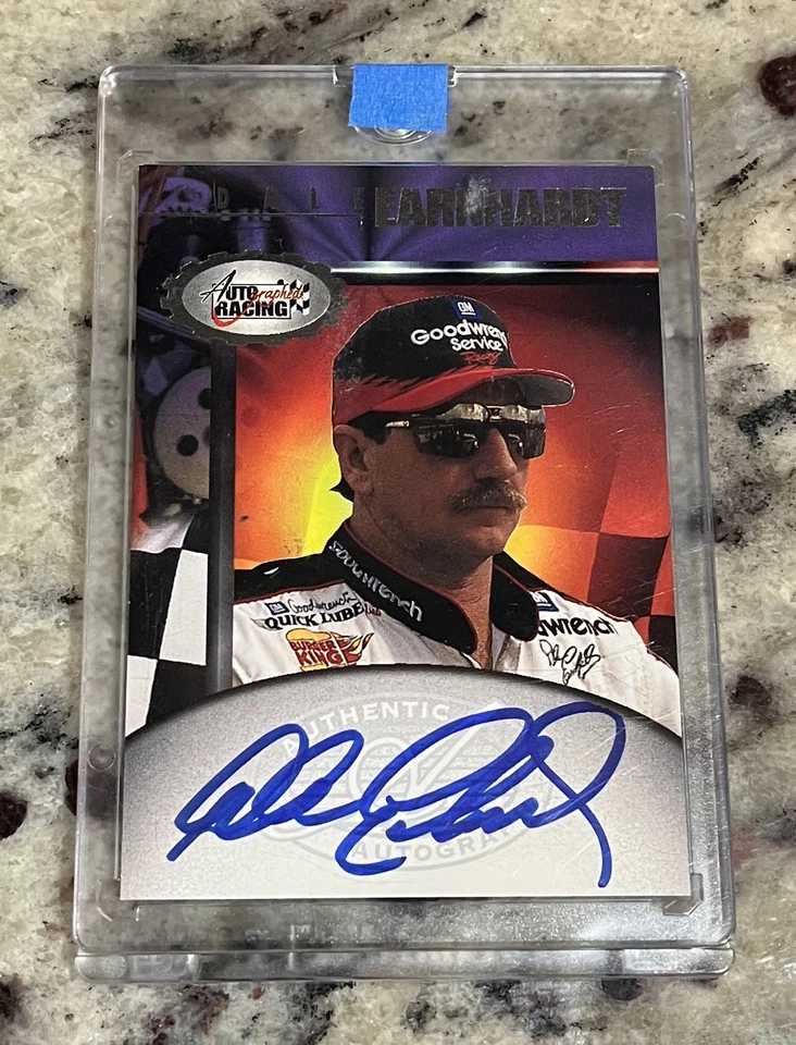 1997 Score Board Dale Earnhardt Authentic Autograph Richard Childress Racing - Image 1 of 2