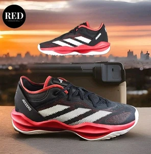 Adidas Nebraska Cornhuskers NCAA Adizero PE schwarz rot Schuhe-Herrengröße 10 - Bild 1 von 16