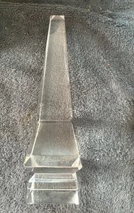 Kristall Obelisk Baccarat  - Bild 1 von 6