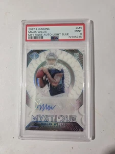 2022 Malik Willis /8 Illusions Mystique PSA 9 Auto/Autograph GREEN BAY PACKERS  - Picture 1 of 2
