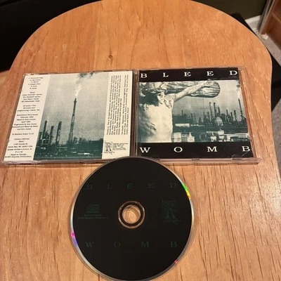 Bleed - Womb CD 1st US press SIGNED godflesh fear factory dead world obituary - Image 1 of 4