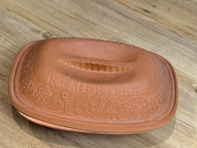 Pentola romana originale #111 - cm 32 x 22 circa - terracotta - Immagine 1 di 4
