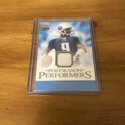 Steve McNair Tennessee Titans Patch Card - Image 1 of 2