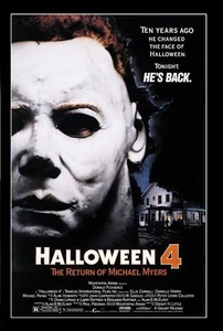 Halloween 4 movie poster print : 11 x 17 inches : The Return Of Michael Myers - Picture 1 of 1