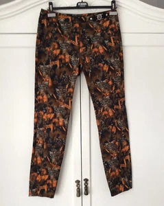 VERSUS VERSACE Baroque Patterned Skinny Trousers - Picture 1 of 8