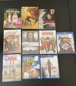 Blu Ray & DVD Movie Lot Of 10 Assorted Horror Action Comedy... - Picture 1 of 4