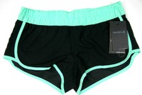 Hurley Board Shorts Phantom Pink Peach Block Party 80A Elasticated Waist Surf