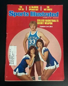 1977 Larry Bird 1st Sports Illustrated - Picture 1 of 4