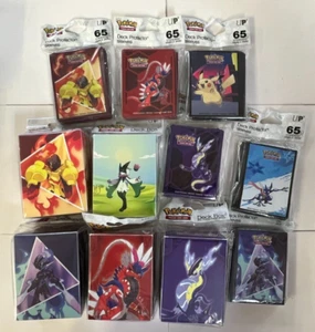 Lot of 11 Pokemon Deck Protector Sleeves & Deck Boxes ~ Ultra Pro ~ NEW - Picture 1 of 6