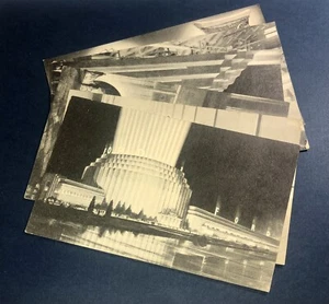 Lot of 6 Postcards 1934 Chicago World's Fair Ford Motor Co Century of Progress - Picture 1 of 13
