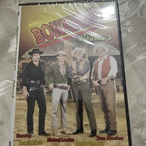 Bonanza - Lorne Greene Michael Landon Dan Blocker - New Factory Sealed DVD - Picture 1 of 4
