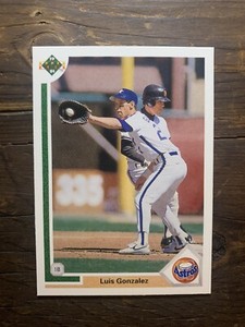 1991 Upper Deck #567 Luis Gonzalez Rookie Card RC Near NR Mint NM Baseball