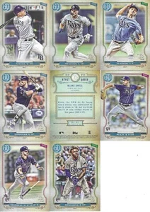 2020 Topps Gypsy Queen Tampa Bay Rays Complete Team Set  (10) - Picture 1 of 2