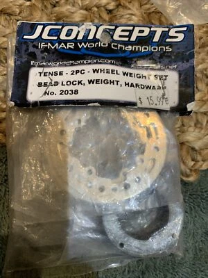 JC2038 Tense 2 Piece Wheel Weight Set - Image 1 of 4