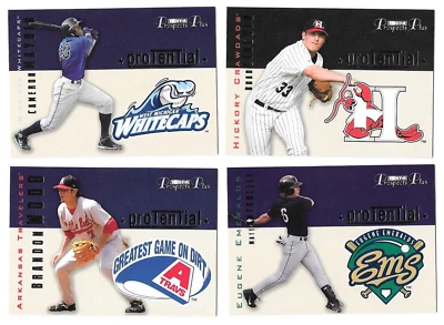 Lot: 4 2006 TRISTAR Prospects Plus ProTential Brad Lincoln Antonelli Maybin Wood - Image 1 of 2