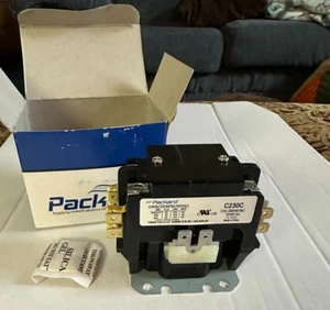 ✅OEM Packard C230C 2 Pole 30 Amp Contactor 208/240 Volt Coil - Picture 1 of 9