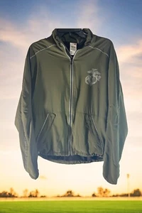 New Balance USMC Marines Physical Training Laufjacke Medium Long grün - Bild 1 von 14