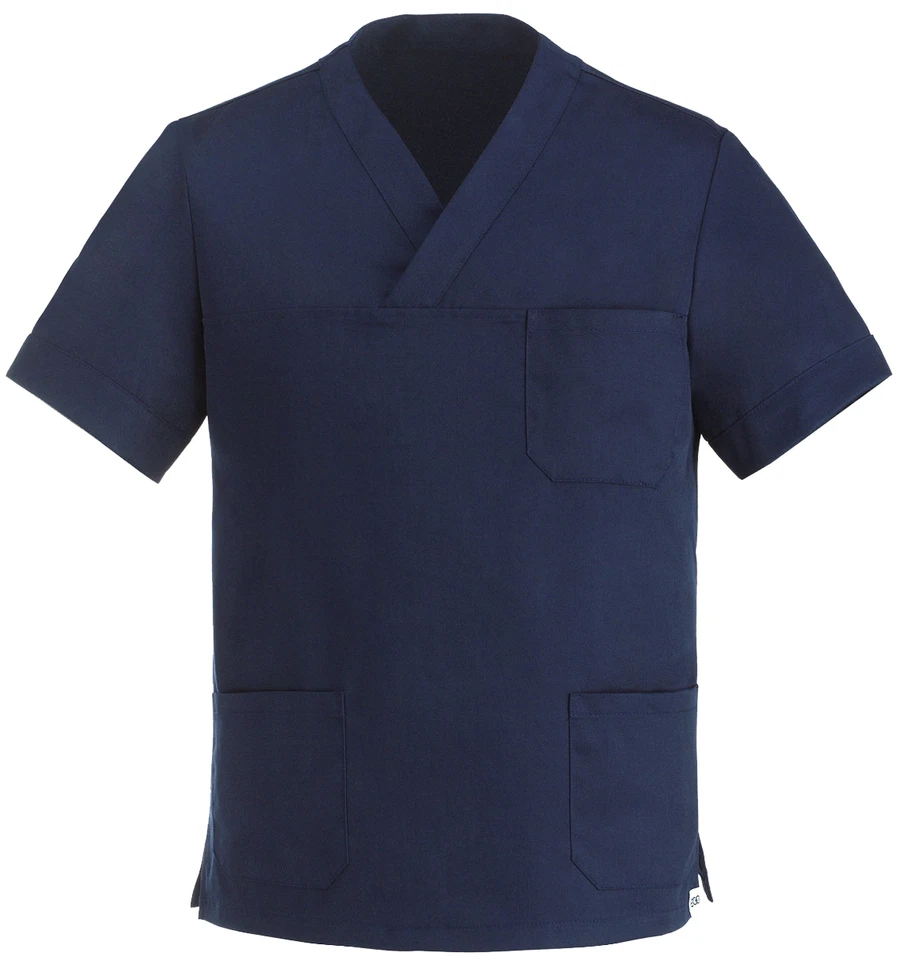 EGOCHEF Kasack Schlupfkasack Medical Blue Unisex Medizin+Pflege marine ★KULT★