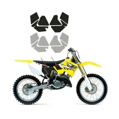 Almohadilla antideslizante para tanque de combustible empuñadura lateral de tracción de rodilla para Suzuki RM125 2003 Foto 1 de 4