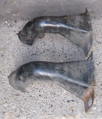 1968 Chrysler Imperial Interior Door Jamb Wire Cover Pair (2) Used Orig 68 - Image 1 of 3