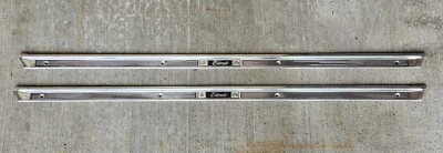 Juego de molduras de placa de umbral inferior de puerta Cadillac Eldorado 1979-1985 OEM  Foto 1 de 4