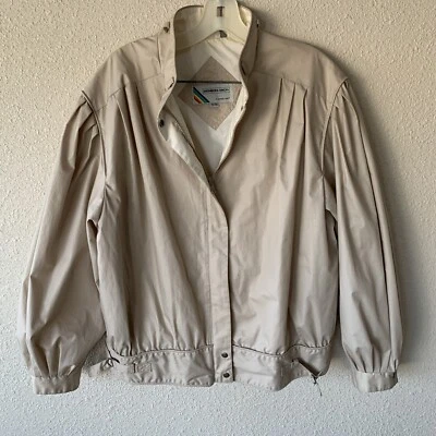 Jaqueta Bombardeiro Vintage Feminina Apenas Membros 15/16 Cafe Racer Moto Bronzeada - Imagem 1 de 4