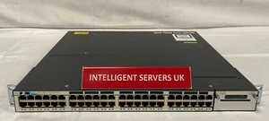 Cisco Catalyst WS-C3560X-48P-S 48 x Port PoE IP Base - Picture 1 of 2