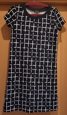 KLEIDUNG : Sportliches Stretchkleid in Gr. S  in Schwarz/Weiß von YESSIKA by C&A - Bild 1 von 2