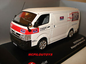 Colección de J JC171 Toyota Hiace Malasia Post Delivery Van 2008A 1/43°