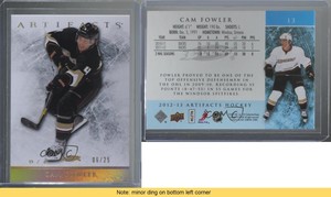 2012-13 Upper Deck Artifacts Gold Spectrum /25 Cam Fowler #13