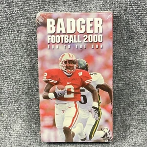 Wisconsin Badger Football 2000 VHS "Run To The Sun" New Sealed Tape - Picture 1 of 3