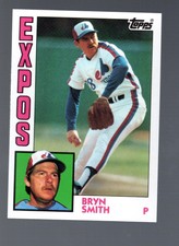 Bryn Smith 1984 Topps Tiffany #656 